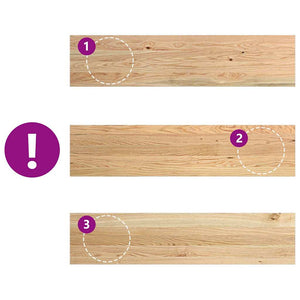 Eiche Treppenstufen Massivholz 110x25 cm, 16er Set