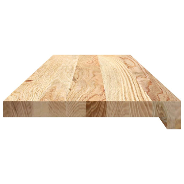 Eichenholz Treppenstufen, 16er Set, 90x30 cm