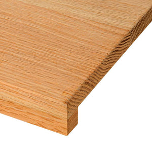 Eichenholz Treppenstufen Hellbraun 90x25cm, 16er Set