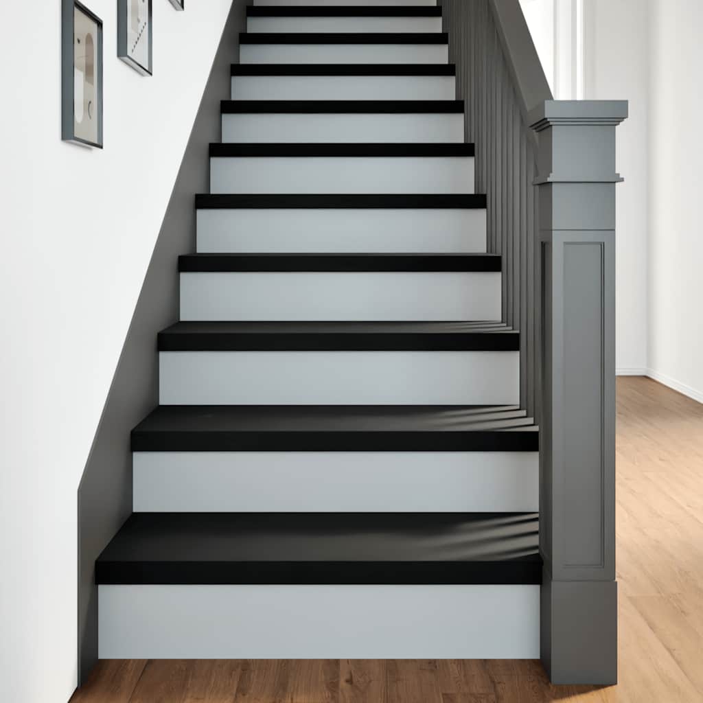 Treppenstufen Dunkelbraun Eiche 80x25cm 4er Set