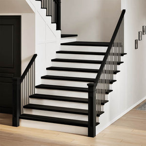 Treppenstufen Eiche Dunkelbraun 120cm 4er Set