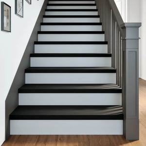 Treppenstufen Eiche Dunkelbraun 90x30 cm, 4er Set