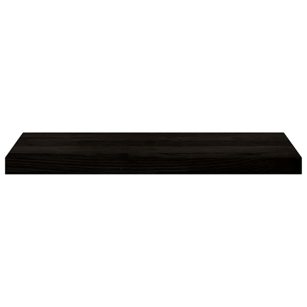 Treppenstufen Dunkelbraun 70x25 cm Eiche Massivholz 12 Stk