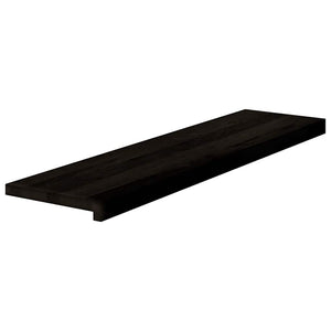 Eiche Treppenstufen Dunkelbraun 100x25cm, 12er Set