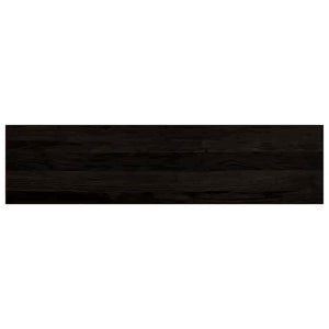 Eiche Treppenstufen Dunkelbraun 100x25cm, 12er Set