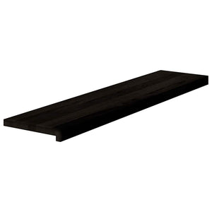 Eichenholz Treppenstufen Dunkelbraun 110x25cm, 12er Set