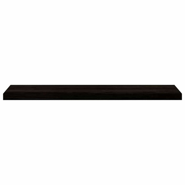 Eichenholz Treppenstufen Dunkelbraun 110x25cm, 12er Set