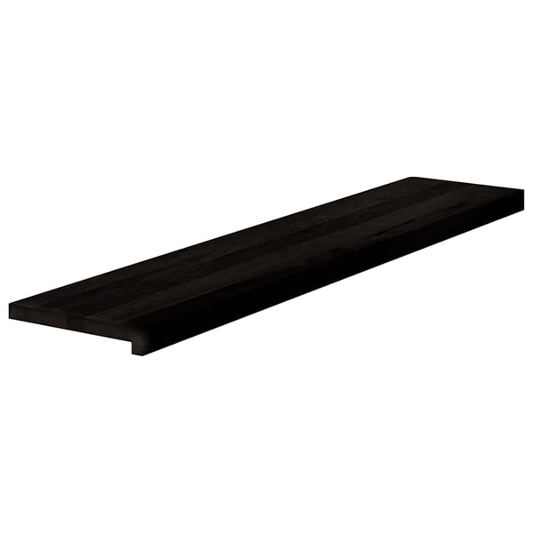 Treppenstufen Dunkelbraun 120x25 cm Eiche Massivholz 12er Set