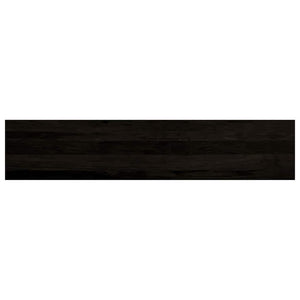 Treppenstufen Dunkelbraun 120x25 cm Eiche Massivholz 12er Set