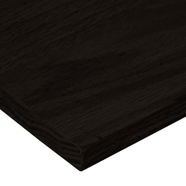 Treppenstufen Dunkelbraun 120x25 cm Eiche Massivholz 12er Set