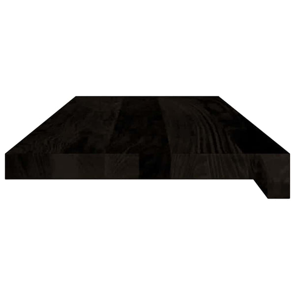 Eiche Treppenstufen Dunkelbraun 70x30 cm, 12er Set