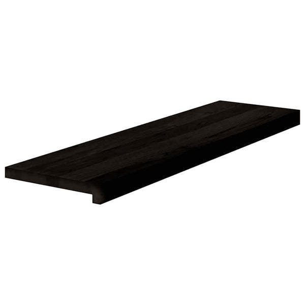 Eiche Treppenstufen Dunkelbraun 90x30 cm, 12er Set