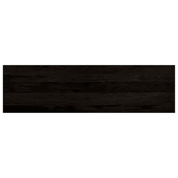 Eiche Treppenstufen Dunkelbraun 90x30 cm, 12er Set