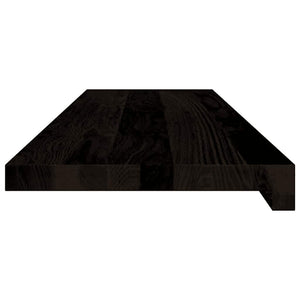 Treppenstufen Dunkelbraun 90x25cm Eiche Massivholz 16er Set