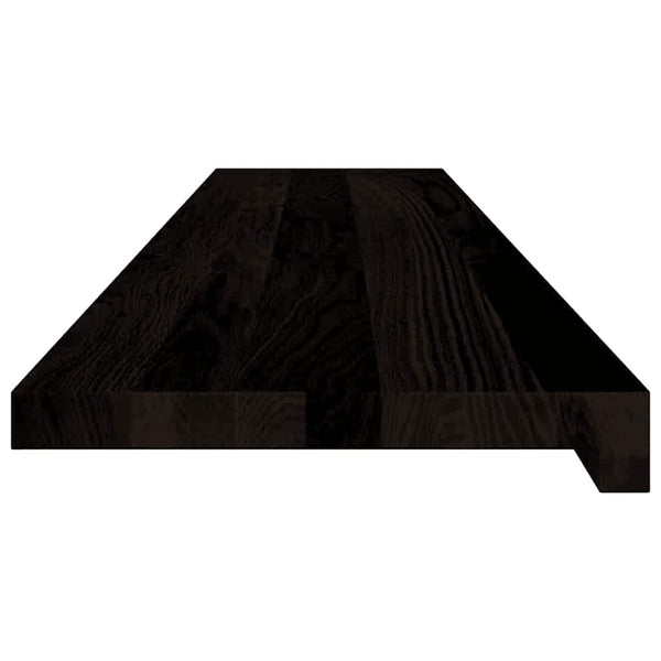 Eiche Treppenstufen Dunkelbraun 120x25cm, 16er Set