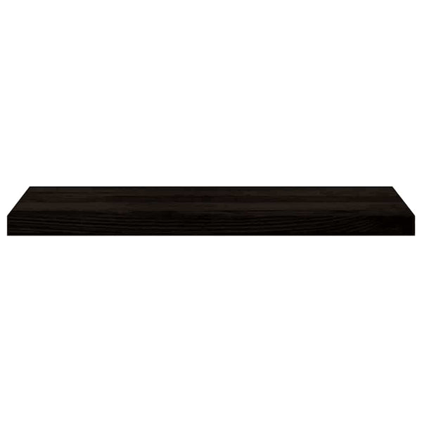 Eichenholz Treppenstufen Dunkelbraun 80x30 cm, 16 Stk.