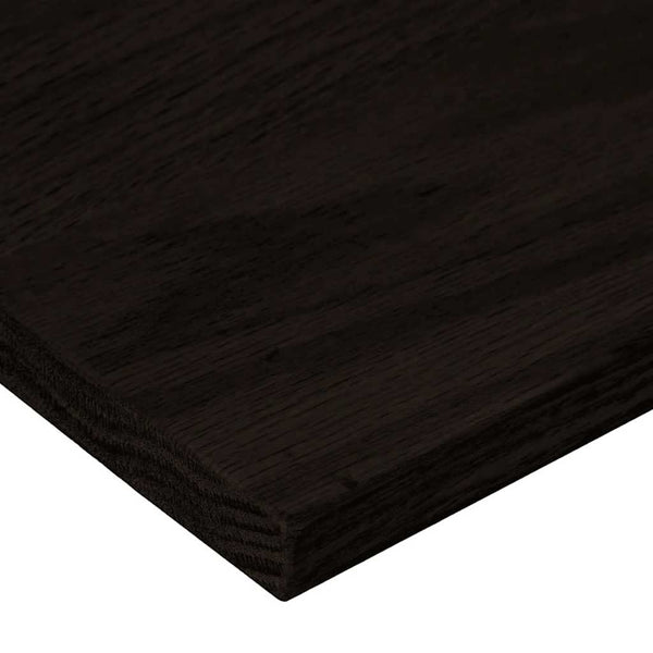 Treppenstufen Dunkelbraun 110x30 cm Eiche Massivholz 16 Stk