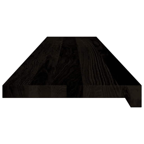 Eiche Treppenstufen Dunkelbraun 120x30cm, 16er Set