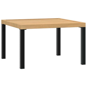 4-tlg. Garten Sofagarnitur Schwarz Aluminium