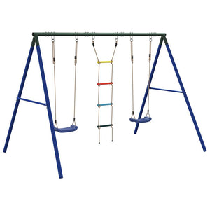 Schaukel Set mit Strickleiter
