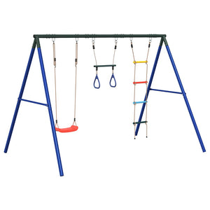 Schaukel Set mit Trapez und Strickleiter