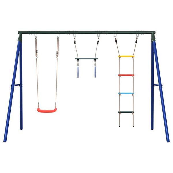 Schaukel Set mit Trapez und Strickleiter