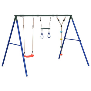 Schaukel-Set mit Kletter- & Trapezschaukel