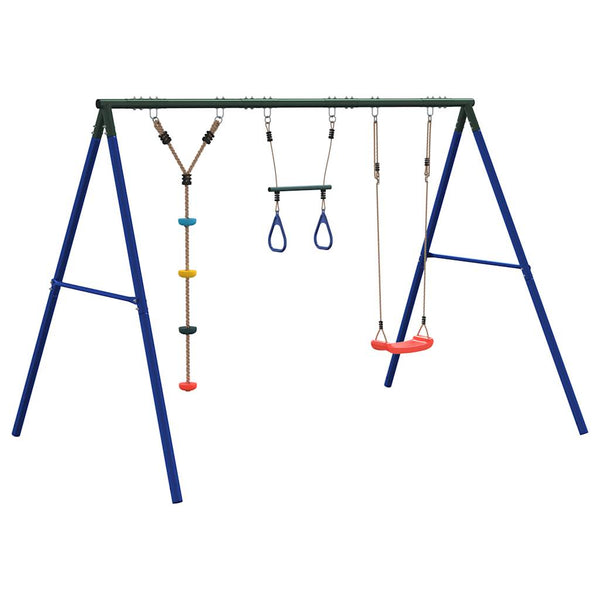 Schaukel-Set mit Kletter- & Trapezschaukel