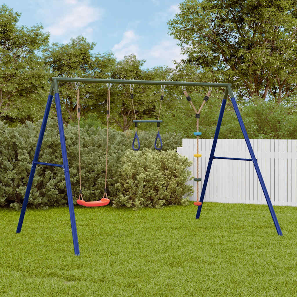 Schaukel-Set mit Kletter- & Trapezschaukel