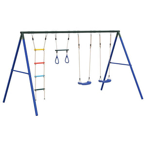 Schaukel Set mit Trapez und Strickleiter
