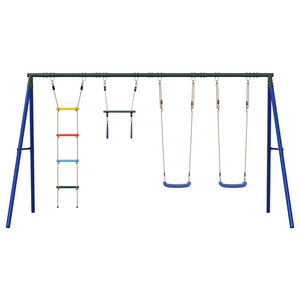 Schaukel Set mit Trapez und Strickleiter