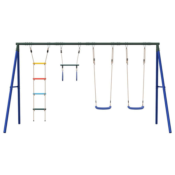 Schaukel Set mit Trapez und Strickleiter