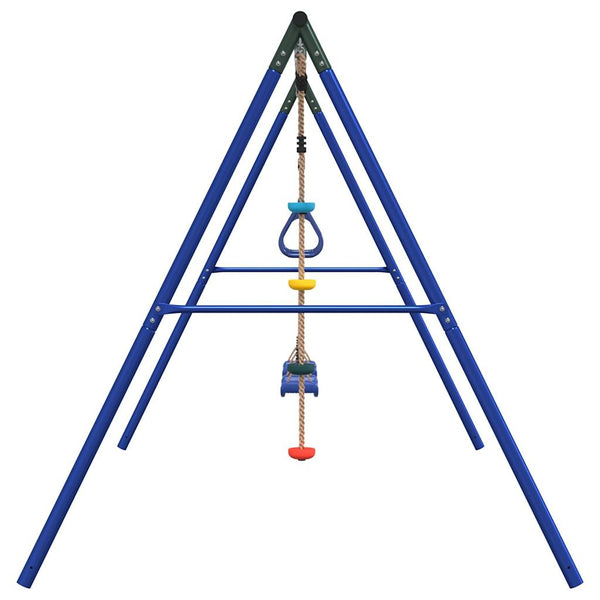 Schaukel Set mit Trapez und Klettergerüst
