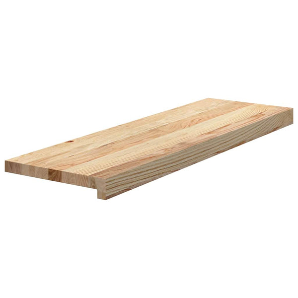 Eiche Treppenstufen Massivholz 80x25 cm, 2er Set