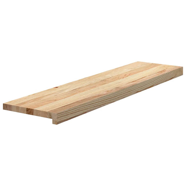 Eichenholz Treppenstufen, 2er Set, 100x25 cm