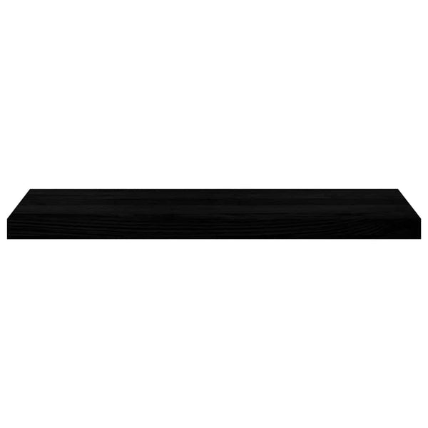 Eichenholz Treppenstufen Dunkelbraun 80x25cm 2er Set