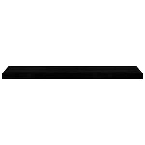 Treppenstufen Dunkelbraun 100x25 cm Eiche Massivholz 2er Set