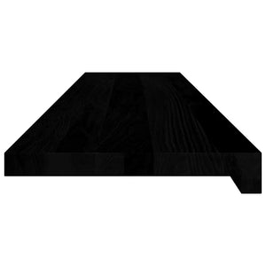 Eiche Treppenstufen Dunkelbraun 2er Set 110cm