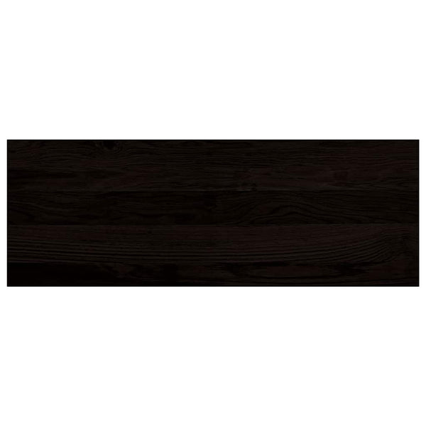 Eiche Treppenstufen Dunkelbraun 70x30 cm, 2er Set