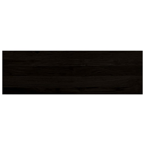 Eiche Treppenstufen Dunkelbraun 80x30cm 2er Set
