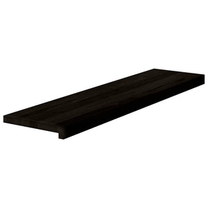 Treppenstufen Dunkelbraun Eiche Massivholz 2er Set