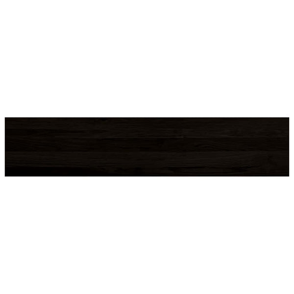Treppenstufen Dunkelbraun 120x30cm Eiche Massivholz 2er Set