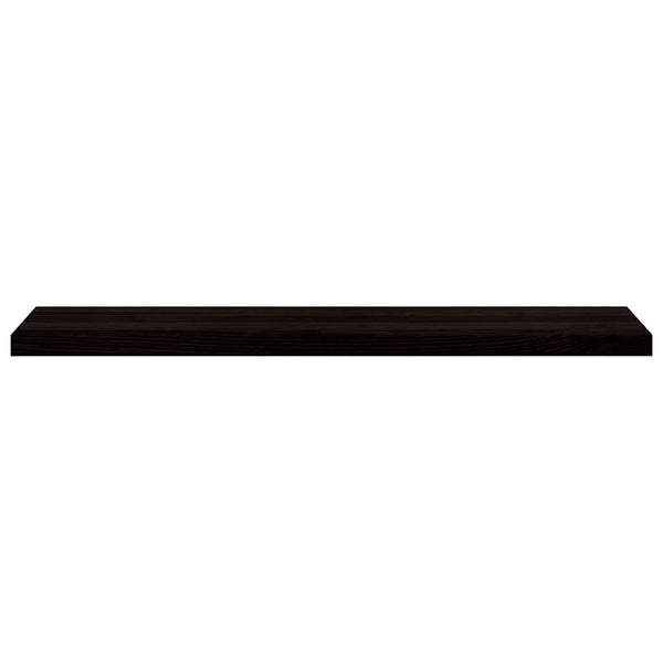 Treppenstufen Dunkelbraun 120x30cm Eiche Massivholz 2er Set