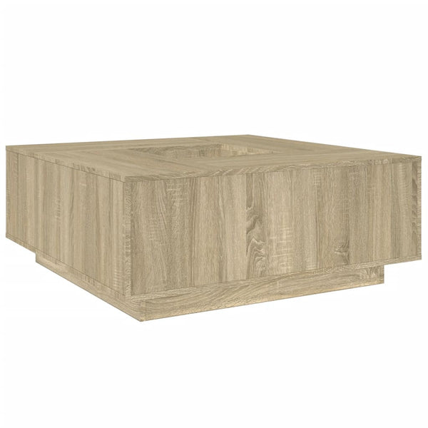 Sonoma Eiche Couchtisch, 100x100 cm