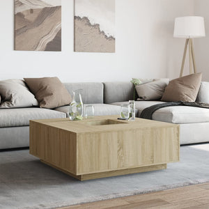 Sonoma Eiche Couchtisch, 100x100 cm
