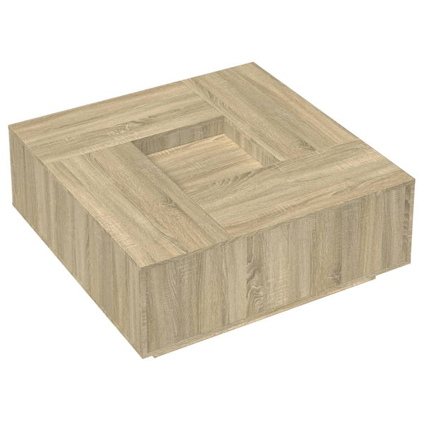 Sonoma Eiche Couchtisch, 100x100 cm