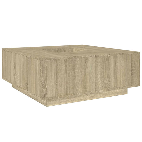 Sonoma Eiche Couchtisch, 100x100 cm