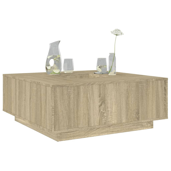 Sonoma Eiche Couchtisch, 100x100 cm