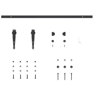 Schiebetürbeschlag Set 91cm für Schranktüren