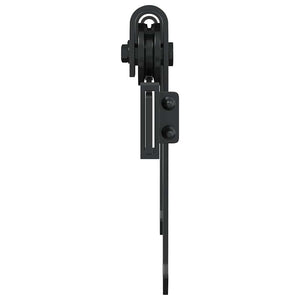 Schiebetürbeschlag Set 122cm Karbonstahl